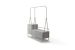 Dulap Cife tip dressing pentru hotel, structura metalică