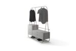 Dulap Cife tip dressing pentru hotel, structura metalică - imagine 2