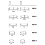 Canapea modulară Egos, tapițată, personalizabilă - imagine 7