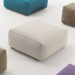 Taburet tip Puf Cube L, tapițat, personalizabil - imagine 2