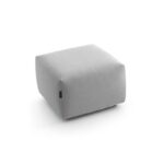 Taburet tapițat, neted Cube M, personalizabil