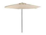 Umbrelă de plajă Ocean, picior fix din inox, nervuri din fibră de sticlă