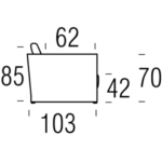 Canapea modulară Loft, tapițată, personalizabilă - imagine 4