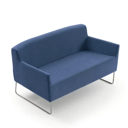 Canapea Marc, tapițată, cu bază din lemn sau metal, personalizabilă