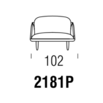 Canapea Well, tapițată, picioare din lemn, diferite lungimi, personalizabilă - imagine 7