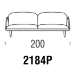 Canapea Well, tapițată, picioare din lemn, diferite lungimi, personalizabilă - imagine 8