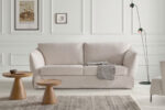 Măsuţe Luxu, rotunde, cu picior, din lemn masiv, personalizabile, 2 dimensiuni - imagine 2