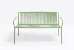 Canapea Tribeca, din metal cu PVC împletit, stivuibil, pentru exterior - imagine 4