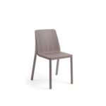 Scaun Tiberina Bistrot, structură din polipropilenă cu fibră de sticlă, tratat UV, fără cotiere, material reciclabil, stivuibil - imagine 2