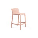 Scaun insulă Trill, structură din polipropilenă cu fibră de sticlă, tratat UV, fără cotiere, material reciclabil, stivuibil - imagine 4