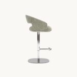 Scaun bar cu baza din metal Jermain - imagine 2