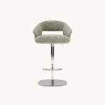 Scaun bar cu baza din metal Jermain - imagine 4